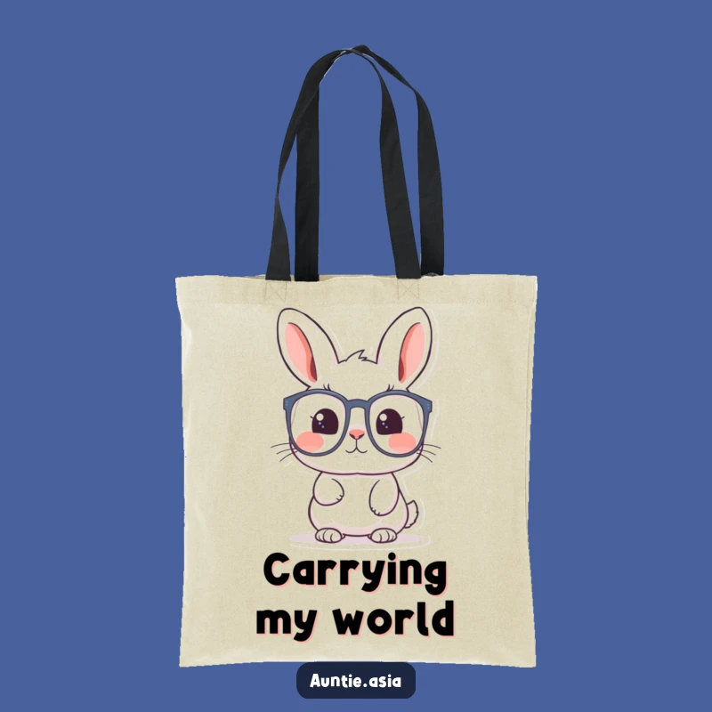 Curious Rabbit's Explore Tote Bag: Carry Your Discoveries in Style
