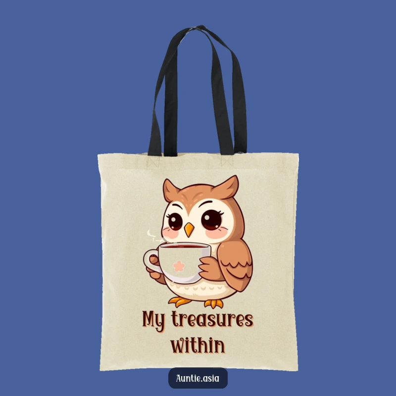 Funny Owl's Carry-All Tote: Your Stylish and Funny Bag for Essentials